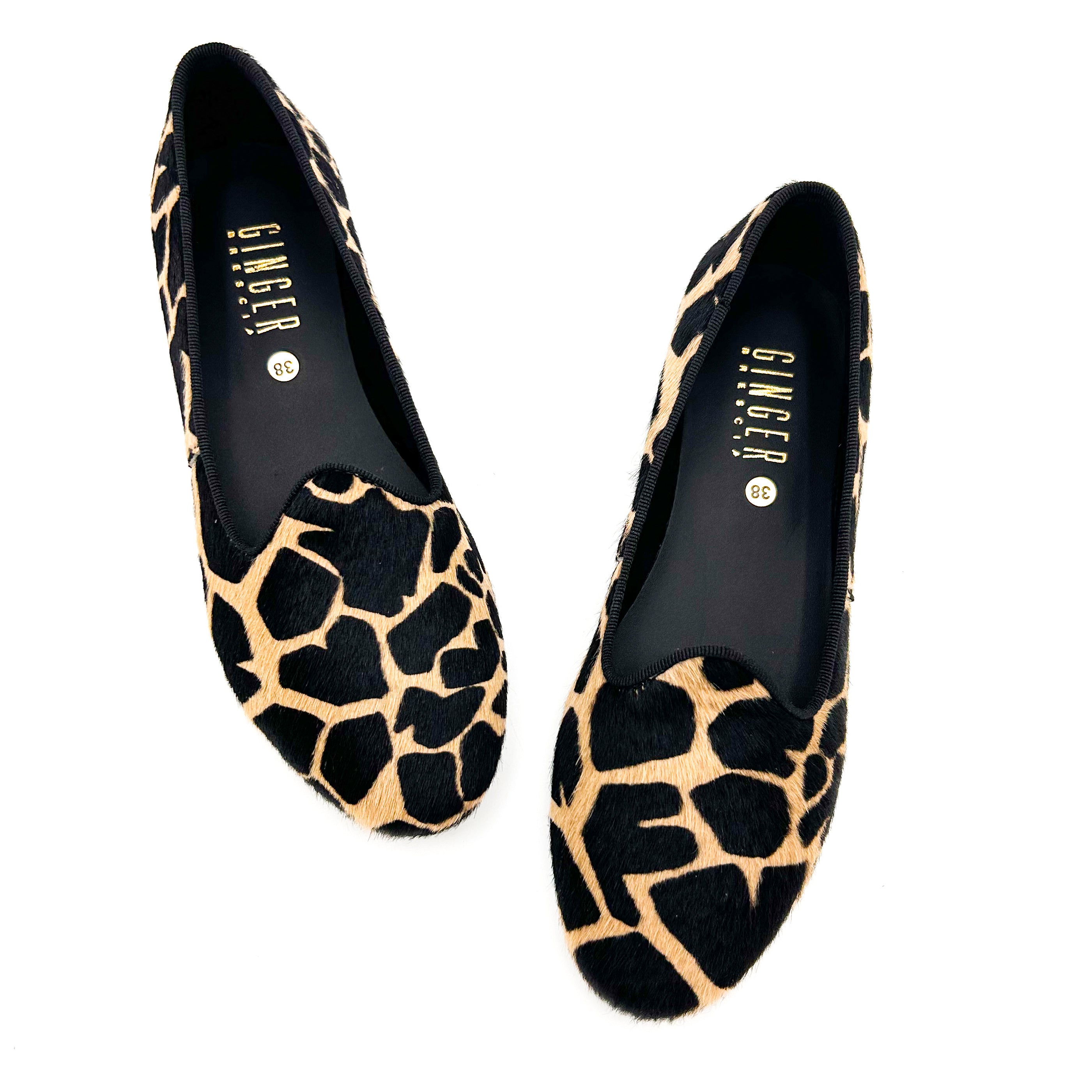 Ballerine a pantofola animalier