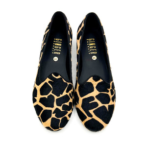 Ballerine a pantofola animalier