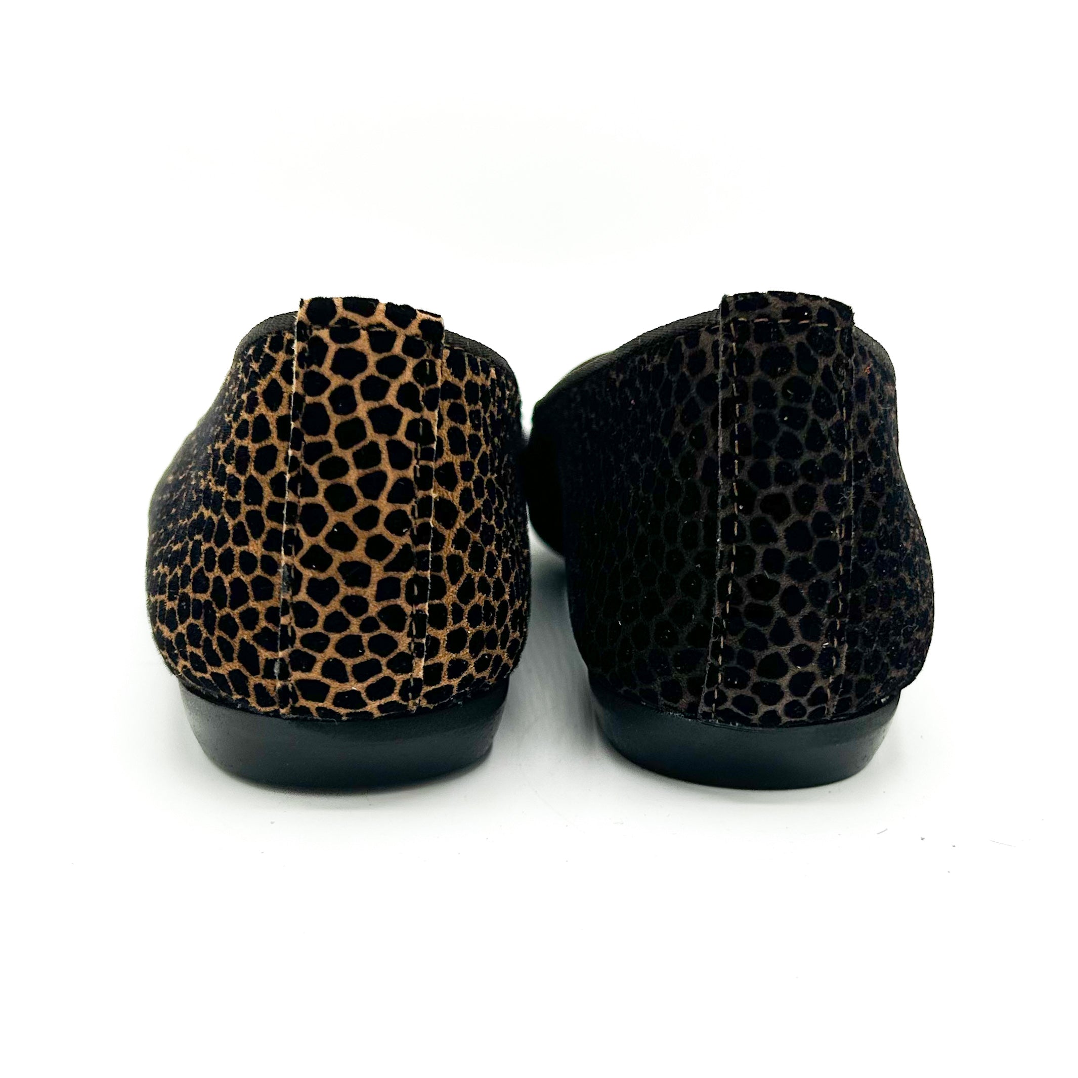 Ballerine a punta Animalier