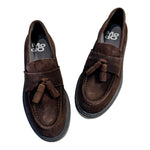 Carica l&#39;immagine nel visualizzatore di Gallery, Mocassini Modo scamosciati con nappine
