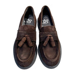 Carica l&#39;immagine nel visualizzatore di Gallery, Mocassini Modo scamosciati con nappine
