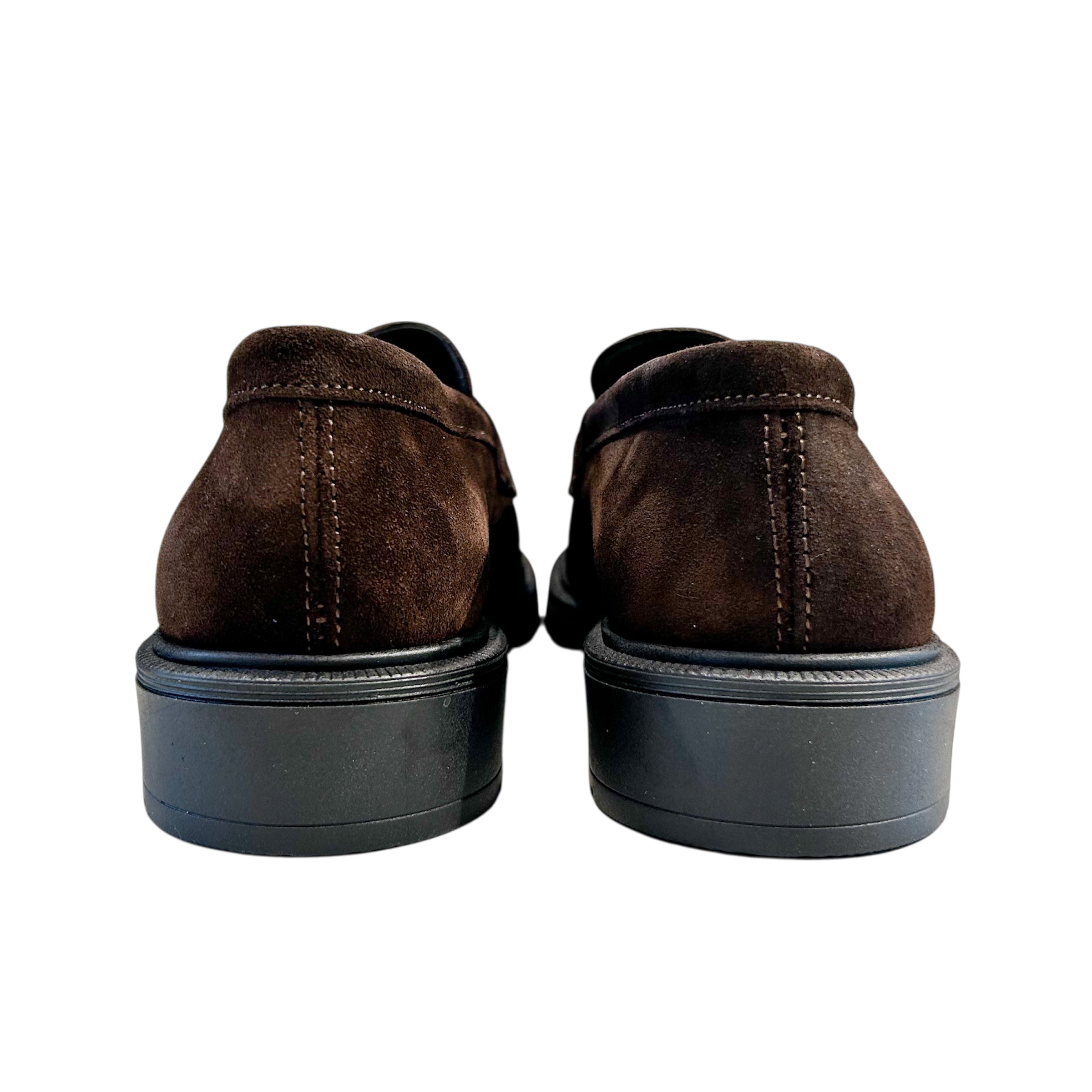 Mocassini Modo scamosciati con nappine