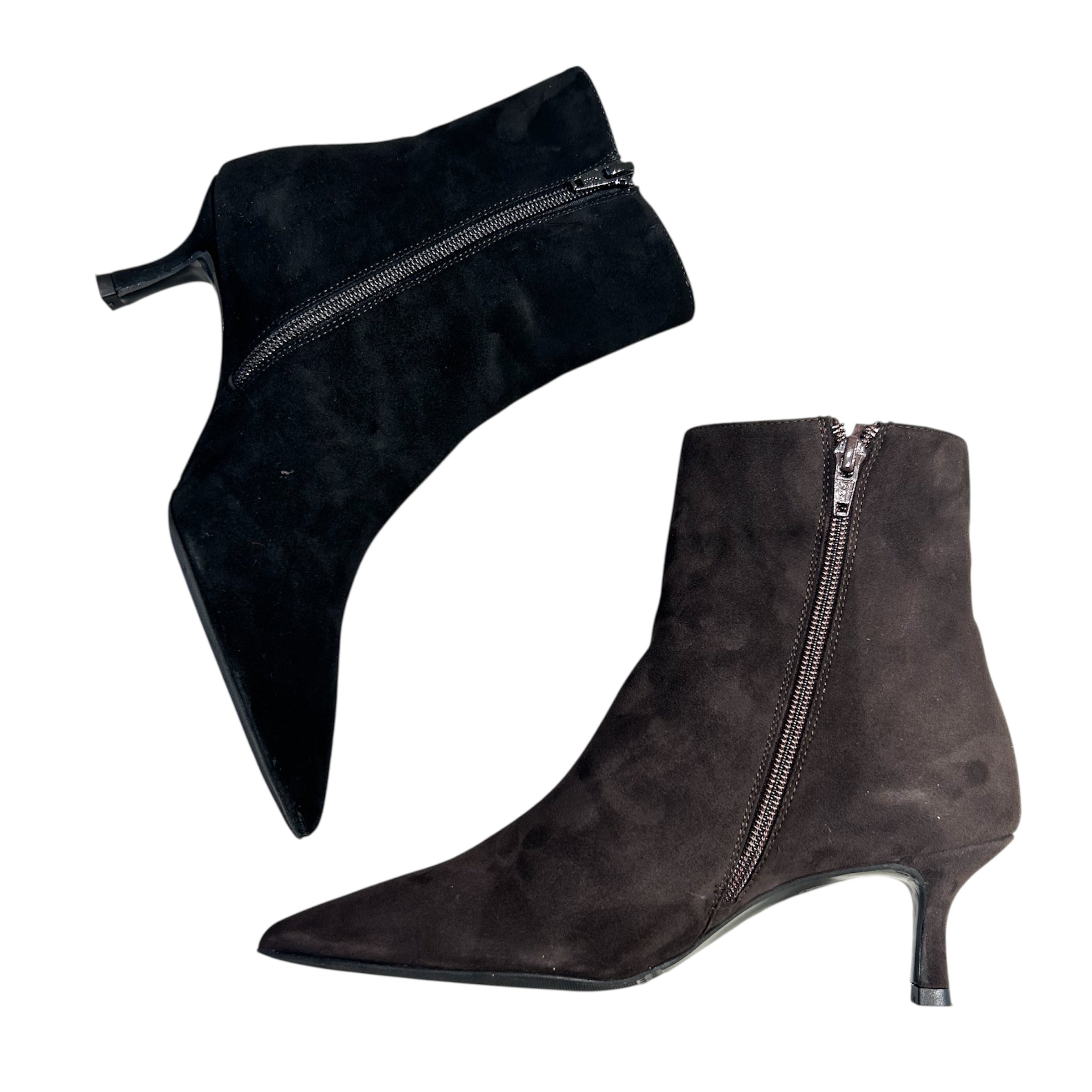 Stivaletti Nora Scamosciati