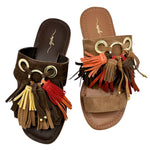Carica l'immagine nel visualizzatore di Gallery, Sandalo Slide "Gipsy Soul"
